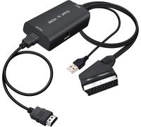 Convertitore Da Scart a HDMI, Cavo Adattatore Scart Ad HDMI Con Commutazione Usc