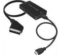 Convertitore Da SCART a HDMI, Cavo Da SCART a HDMI Con Commutatore 720P/1080P, A