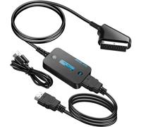 Convertitore da scart a HDMI con cavo scart e cavo scart adattatore scart