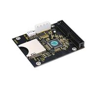 Convertitore da Scheda di Memoria SD a IDE da 5 V, Scheda Riser Disco da 40 Pin per Trasmissione Dati DMA Ultra DMA Multiparola pio, Compatibile con Dos 98SE Me 2000 XP Vista