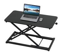 Convertitore da scrivania regolabile in altezza, supporto per tastiera del computer per desktop, alzata per tastiera per alzarsi da scrivania, postazioni di lavoro per computer portatile e singolo