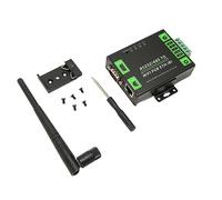 Convertitore da Seriale a Ethernet, velocità di Trasmissione da 300 a 460800 Bps, Adattatore Seriale a Ethernet Professionale Montato a Parete, Interfacce Multiple per