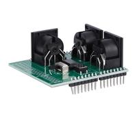 Convertitore da seriale a MIDI ZenithAur per comunicazione UART, un modulo di misurazione elettronico con porte IN/OUT/THRU e interruttore Program/Run per la prototipazione