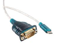 Convertitore da UC232 a seriale con cavo FTDI tipo C USB RS232 a maschio Db9 Pinout completo compatibile con cavo seriale Micro USB UC232 US232 Tipo C (tipo C FT232RL 150 cm)