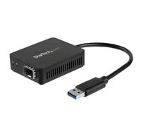 Convertitore da USB 3.0 a fibra ottica StarTech.com - Adattatore USB compatto a SFP aperto - Adattatore di rete da USB a Gigabit - Adattatore di fibra ottica USB 3.0 multimodale (MMF)/modale singolo (