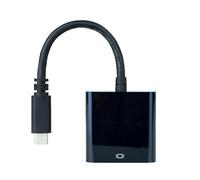 Convertitore da USB-C a HDMI 4K, nero, 15 cm, supporta risoluzione 4K, design compatto, materiale durevole. Progettato per: collegare dispositivi a schermi. #