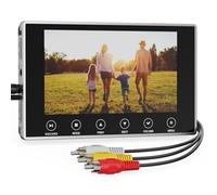 Convertitore da VHS a digitale 3.0, 4K 5” Schermo Grande Registratore Video VHS Digital Recorder, Converte le Registrazioni da VHS, VCR, DVR, DVD, Hi8, Mini DV, Videocamera in Digitale