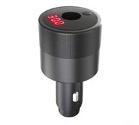 Convertitore DC Boost da 12 V-36 V a 30 V 2 A per Starlink per MINI, alimentatore step-up in alluminio per cavo da 15 m 30 m, tensione off-grid per stabilizzatore (grigio)