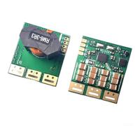 Convertitore DC DC da 12 V a 5 V, modulo step down ampio ingresso 4,5-21 V, ad alta efficienza, limite di corrente regolabile al 98%, 0-3 A, compatto, 27 x 24 mm, per elettronica fai da te