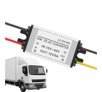 Convertitore DC per Abbassamento della Tensione | Modulo Adattatore Alimentazione Regolabile - Trasformatore da 24V a 12V per Step Down - per Applicazioni Automotive Camion Camper e Elettronica Auto