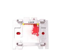 Convertitore del telaio della testina compatibile con la stampante Eco Solvent I3200 Piastra di supporto della testina con staffa per testina di stampa(Type A)