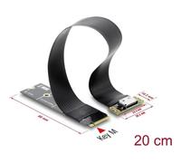 Convertitore Delock M.2 per OCuLink SFF-8612 PCIe 4.0 x4 NVMe