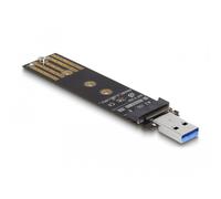 Convertitore Delock per M.2 NVMe PCIe o SATA con USB 3.2