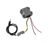 Convertitore di alimentazione da 12 V/24 V a 30 V 3 A, cavo di alimentazione step-up in alluminio argentato IP68 impermeabile DC Boost per camper e uso esterno