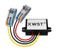 Convertitore di alimentazione da 30-90 V a 24 Regolatore tensione CC Buck 36 48 60 72 80 a con connettore rapido for monitor robot(24A 101Silver)