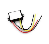 Convertitore di alimentazione per auto DC DC da 24 V a 12 V, convertitore Step Down Buck 1A 2A 3A 4A 5A in alluminio impermeabile 36 W 60 W alimentatore (alluminio 3a)