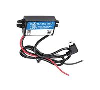 Convertitore di alimentazione step-down ad angolo retto da 12 V a 5 V DC, convertitore Buck, alimentazione USB Type-C da 3 A a 5 V, impermeabile (convertitore di alimentazione USB-C da 12 V a 5 V)