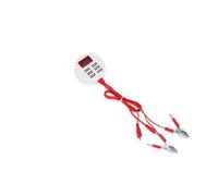 Convertitore di alimentazione USB multifunzionale con 6 porte USB Display LCD Adattatore di ricarica batteria 1A con doppia clip adattatore di ricarica LCD