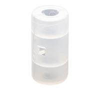 Convertitore Di Batteria Da AA A C/D - Adattatore Sostitutivo | Guscio In PP Resistente 32,5 X 60,2 Mm + 10 G | Terminali Polarizzati Da 1,27 X 2,37 Pollici | Supporto Di Conversione Universale