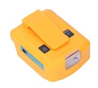 Convertitore di batterie al litio con porta USB di tipo C leggera Adattatore per batteria per elettroutensile con uscita 12 V 2 A per batterie al litio 18 V 20 V per la ricarica