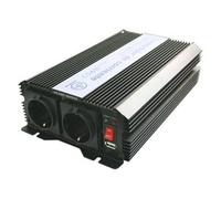 Convertitore di corrente DC 12 V a AC 230 V, 1000 W, ideale per alimentare dispositivi elettrici e convertire energia per uso domestico.