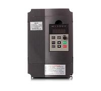 Convertitore di Frequenza, Inverter di frequenza VFD 1.5KW/2.2KW/4KW Inverter ZW-AT1 3P 220 Uscita(2.2KW (black))