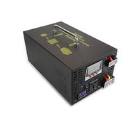 Convertitore di Frequenza, Inverter solare a onda sinusoidale pura da 2500 W Convertitore da 24 V CC a 220 CC/CA Inverter ibrido da 24 V/48 V a 120 V/230 V/240 V Regolatore LCD 30A(48V,100-V)
