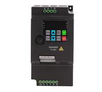 Convertitore di frequenza per impieghi Leggeri, Inverter VFD 5,5kw 380V 3 Fasi in Ingresso e in Uscita, unità di frenatura incorporata, Motore Universale VFD per apparecchiature con carico Leggero