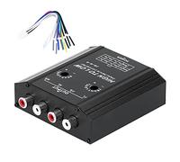Convertitore di Impedenza Aramox 12V 4 Canali Adattatore di Uscita di Linea Alto a Basso Car Stereo Radio Altoparlante Filtro di Frequenza Apparecchiature Video
