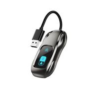 Convertitore di interconnessione auto-macchina wireless Carplay 2 in 1 con display digitale da 5,8 GHz, cablato per wireless/Android Auto