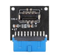 Convertitore di intestazione USB 3.0 con design reversibile, supporta l'installazione di Type-C sulla parte anteriore del case, connessione stabile,