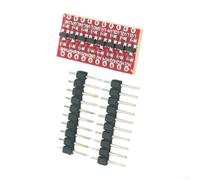 Convertitore di livello logico bidirezionale da 3 V a 5 V con 4 canali MOSFET per UART IIC per protocolli spi e uscita LDO da 3,3 V (scheda rossa a 8 vie)