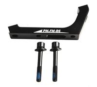 Convertitore di montaggio per freno a disco per bici da strada in alluminio FM a PM staffa adattatore consente l'installazione piatta pinza montaggio su forcella post mount o telaio (ruota posteriore