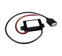 Convertitore di potenza CC-CC da 12 V a 5 V 3 A 15 W, regolatore di tensione, adattatore for cavo di ricarica USB, caricabatteria for auto, barca e moto, spedizione gratuita(Output Single USB)