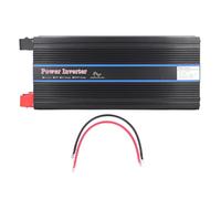 Convertitore di potenza DC-AC a onda sinusoidale modificata da 6000 W con 2 prese CA e prese CA Ingresso DC12V 24V