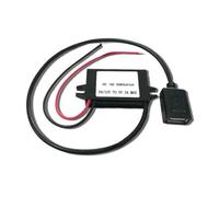 Convertitore di potenza step down DC DC da 12 V-24 V a 5 V 3A Out Adattatore for caricabatterie for telefono da auto Convertitore micro USB C da 12 Volt a 5 Volt Mini(Single Female USB)