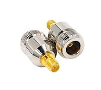 Convertitore di prova dell'adattatore del connettore RF del connettore 2PCS RP SMA femmina a N femmina