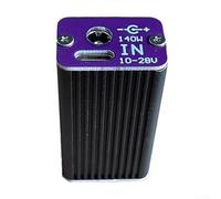 Convertitore di ricarica rapida PD ad alta potenza 140W, caricabatteria da auto TIPO C per DC5525 e PD2 0/3 0 fonti di ingresso