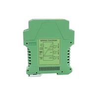 Convertitore di segnale analogico AC 220V Isolatore di segnale Isolatore di segnale Guida DIN da 35 mm 4-20 mA a 0-10 V 0-5 V Tensione Corrente Segnale(2 IN 2 OUT,0-5V Output)