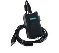 Convertitore di segnale isolamento magnetico livello industriale da USB a RS485 RS232 RS422, cavo seriale a 9 pin(Black gold USB interface with base)