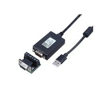 Convertitore di segnale isolamento magnetico livello industriale da USB a RS485 RS232 RS422, cavo seriale a 9 pin(Atmospheric black USB 422485)