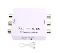 Convertitore di sistema TV bidirezionale per dispositivi analogici, convertitore PAL NTSC con supporto ingresso/uscita AV, compatibilità universale