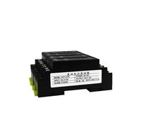 Convertitore di temperatura 1 pz DC24V 1 in 1 out Pt100 Pt1000 Ingresso 4-20mA 0-10V 0-5V Resistenza Trasmettitore di temperatura Convertitore isolatore di segnale(Pt100 0-500C input,DC 0-20mA)