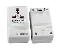 Convertitore di Tensione 100W 110V a 220V, Adattatore Viaggio con Doppia Via, Spina Europea, Trasformatore per Piccoli Elettrodomestici, Compatto e Sicuro