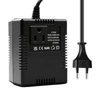 Convertitore di tensione 220V a 110V 210W adattatore trasformatore di alimentazione convertitore spina regolatore di tensione Adattatore da viaggio Presa EU