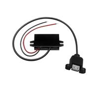 Convertitore di tensione da 12 V 24 V a 5 V 3 A 15 W DC DC stabilizzatore di tensione per auto, modulo di tensione step-down tipo C Mini USB (3A dual USB)
