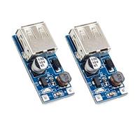 Convertitore di tensione DC-DC 0.9V-5V a 5V USB Booster Step up Power Module (2PCS)