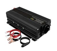 Convertitore di tensione, Inverter for auto 500W-2600W Potenza di picco DC12V-AC 50Hz Trasformatore di tensione Inversore(2000W black)