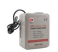 Convertitore di Tensione Step-Down da 2000 VA, 220-250V verso 100-120V Trasformatore di Tensione Viaggio, Convertitore Adattatore Dispositivi Elettrici Applicabili per Stati Uniti, Giappone