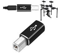 Convertitore di tipo C - femmina a maschio, supporto universale USB dispositivo, connessione controller audio digitale, flusso di segnale dati a velocità costante | Connessione affidabile